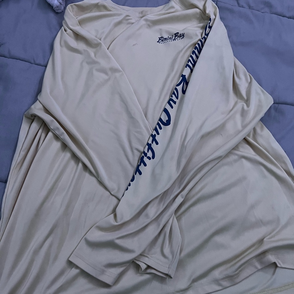 Long sleeve yellow shirt